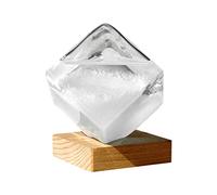 BHOLI Storm Glass Weather Forecaster Weather Crystal Station Glass Barometer Indoor Weather Predictor Glass Crystal Weather Instrument For Friends And Family