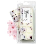 bhomescent Cherry Blossom Handmade Strong Scented Soy Wax Melts Snap Bars, Long-Lasting Perfume Wax Melts, Natural Soy Wax, Perfect Wax Melts Gift Set for Home, Office, or Special Occasions