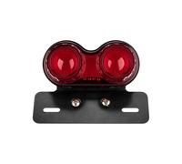 BHOUTY Motorbike Brake Lights Motorcycle LED Taillight 12V Motorbike Rear Stop Brake Lamp License Plate Light Turn Signal Indicators Universal