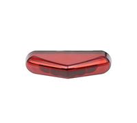 BHOUTY Motorbike Brake Lights Motorcycle Tail Rear Light Lamp Taillight Motor Brake Stop License Plate Lamp For Trail Supermoto 12V