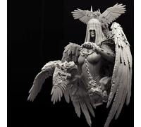 Bhowsa 1/10 Ancient Female Warrior Resin Bust Model Kit, Unpainted and Unassembled //J9f6w87