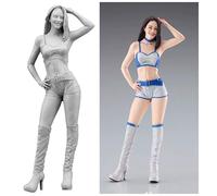 Bhowsa 1/12 Sci-Fi Female Agent Soldier Resin Model Kit Unpainted and Unassembled Resin Model Kit (1people)//Z5R7i29