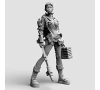 Bhowsa 1/22 Sci-Fi Female Agent Soldier Resin Model Kit Unpainted and Unassembled Resin Model Kit //T5S7i37