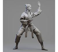 Bhowsa 1/22 Sci-Fi Female Agent Soldier Resin Model Kit Unpainted and Unassembled Resin Model Kit //T5S7i28