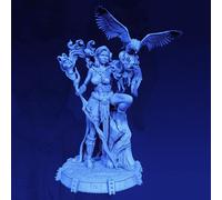 Bhowsa 1/24 Ancient Female Warrior Resin Model Kit Unpainted and Unassembled //l8Gi5k2