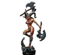 Bhowsa 1/24 Ancient Female Warrior Resin Model Kit Unpainted and Unassembled Resin Model//H8Z6J59