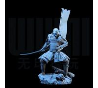 Bhowsa 1/24 scale ancient Japanese samurai resin model kit unpainted and unassembled //G8Oi7k1