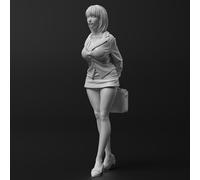 Bhowsa 1/24 Sci-Fi Female Agent Soldier Resin Model Kit Unpainted and Unassembled Resin Model Kit //T5S2i31