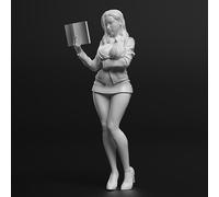 Bhowsa 1/24 Sci-Fi Female Agent Soldier Resin Model Kit Unpainted and Unassembled Resin Model Kit //T5S2i22