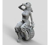 Bhowsa 1/24 Sci-Fi Female Agent Soldier Resin Model Kit Unpainted and Unassembled Resin Model Kit //T5S2i51