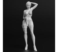 Bhowsa 1/24 Sci-Fi Female Agent Soldier Resin Model Kit Unpainted and Unassembled Resin Model Kit //T5S2i26