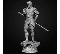 Bhowsa 1/24 Sci-Fi Orc Warrior Soldier Resin Model Kit Unpainted and Unassembled Resin Model//YF4K7X59