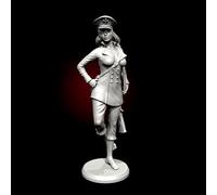 Bhowsa 1/24 World War I Female Soldier Resin Model Kit Unpainted and Unassembled Resin Model//e9c5J1