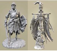 Bhowsa 1/35 Sci-Fi Zombie Warrior Resin Model Kit, Unpainted and Unassembled (2 people) //J3FT7l26