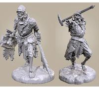 Bhowsa 1/35 Sci-Fi Zombie Warrior Resin Model Kit, Unpainted and Unassembled (2 people) //J3FT7l38