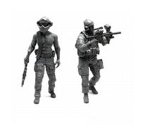 Bhowsa 1/35 US Commando Soldier Resin Model Kit Unpainted and Unassembled (2 people) //f9ji4ly47