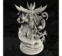 Bhowsa 125mm Ancient Hell Warrior Resin Model Kit Unpainted and Unassembled //G4jK4lo