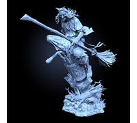Bhowsa 95mm Ancient Hell Witch Resin Model Kit Unpainted and unassembled resin model //s8X4j5