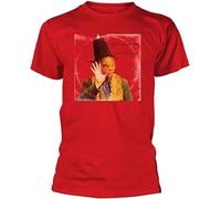 BHPLXJQMV Captain Beefheart & His Magic Band 'Trout M~a~s~k Replica' (Red) T-Shirt Mens