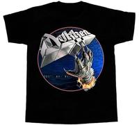 BHPLXJQMV Dokken Tooth and Nail Short - Long Sleeve New Black T-Shirt Black S