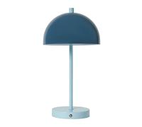 BHS Alesia USB-C Rechargeable Blue Mushroom Table Lamp