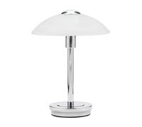 Archie Touch Sensitive Table Lamp BHS Lighting Metallic Silver One Size