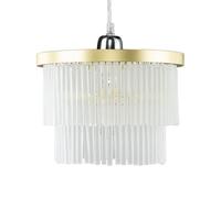 BHS Aubrey Easyfit Brass Lamp Shade