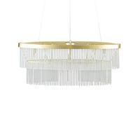 BHS Aubrey Oval Diner Brass Ceiling Pendant