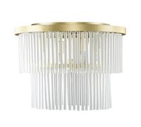 BHS Aubrey Tiered Flush Brass Ceiling Light