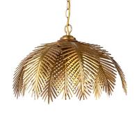 BHS Brookby Satin Brass Palm Pendant
