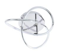 BHS Eero Knotted LED Flush Chrome Ceiling Light