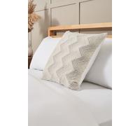 BHS Geo Wave Cushion in Cream | Size: Small Bhs Cream Small