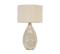 BHS Inar Natural Ceramic Table Lamp