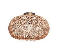 BHS Kyle 40cm Oval Natural Rattan Easyfit Shade