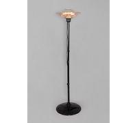 Litecraft Outdoor Floor Standing Patio Heater 2000 Watt - Silver
