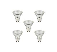 BHS Lighting 5 Pack of 5W Dimmable Natural White GU10 LED Light Bulbs BHS Lighting White