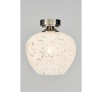 BHS Lighting Agnes Flush Ceiling Light in Silver BHS Lighting Silver