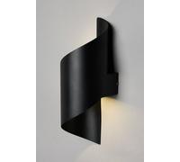 Forum Zink Bude LED Outdoor Wall Light - Black