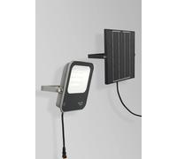 BHS Lighting Aster Outdoor Solar Flood Light in Grey BHS Lighting Grey