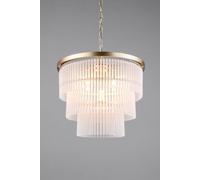 BHS Lighting Aubrey Pendant Ceiling Light in Metallic Gold BHS Lighting Metallic Gold