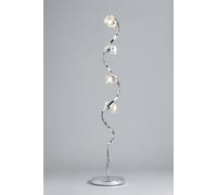 BHS Lighting Bella Floor Lamp in Silver BHS Lighting Silver