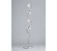 Bhs Lighting Bella Floor Lamp In Silver Silver One Size