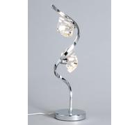BHS Lighting Bella Table Lamp in Silver BHS Lighting Silver