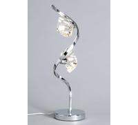Bhs Lighting Bella Table Lamp In Silver Silver One Size