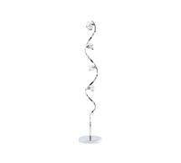 BHS Lighting BHS Bella 4 Light Floor Lamp In Polished Chrome Finish With Clear Glass