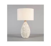 BHS Lighting Inar Ceramic Table Lamp in Natural BHS Lighting Natural
