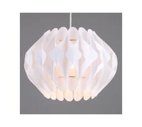 BHS Lighting BHS Landon Large Ceiling Pendant Shade In White Finish