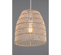 BHS Lighting Bleached Tall Dome Easy Fit Light Shade in Natural BHS Lighting Natural