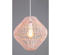 Bhs Lighting Bobbin Easy Fit Light Shade In Pink Pink One Size