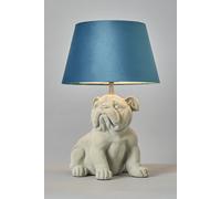 BHS Lighting Boris Bulldog Table Lamp in Teal BHS Lighting Teal